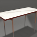 3d model Dining table (Wine red, DEKTON Aura) - preview