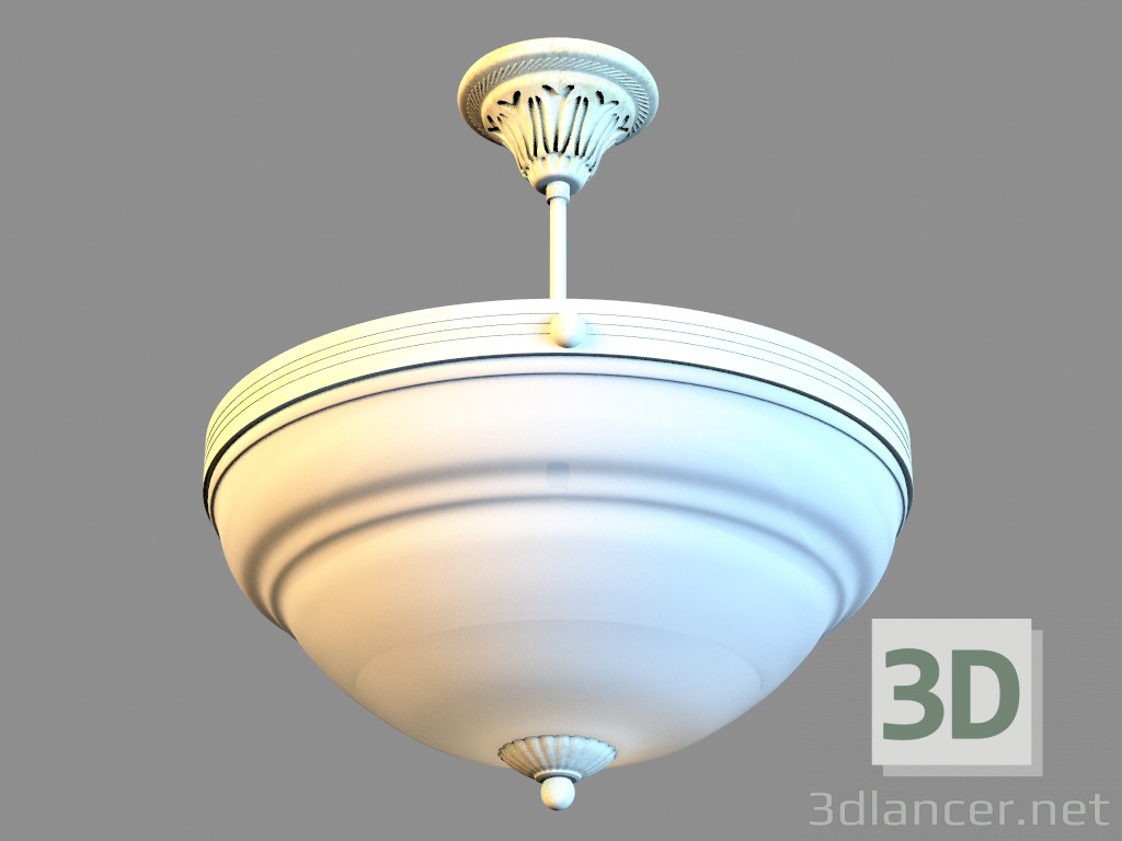 3d модель Потолочный светильник A8777PL-3WG – превью