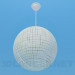 modello 3D palla specchiata disco - anteprima