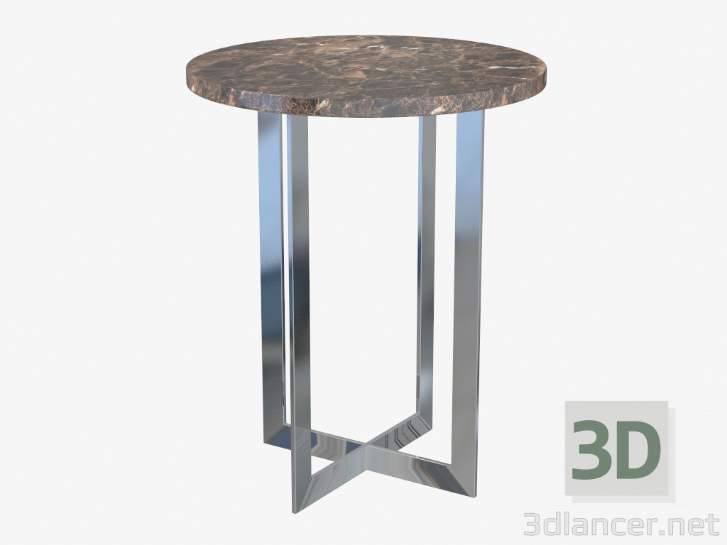 modello 3D Tavolino lampada BYRON (D500) - anteprima