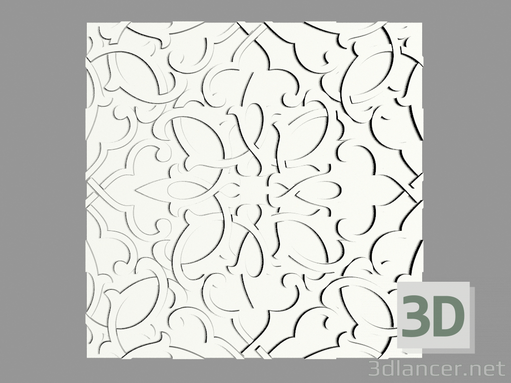 3d model Panel 3D (№16) - vista previa