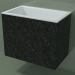 3d model Wall-mounted washbasin (02R133101, Nero Assoluto M03, L 60, P 36, H 48 cm) - preview