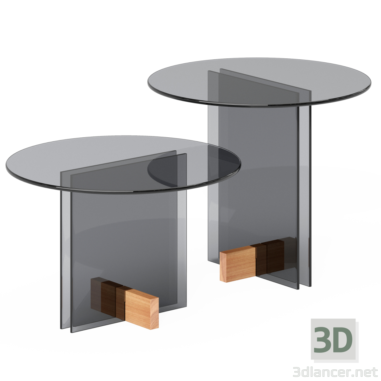 Basse-Tisch 3D-Modell kaufen - Rendern
