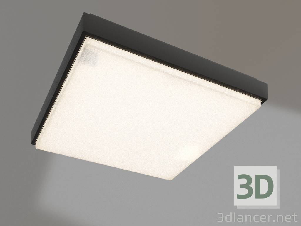 3D Modell Lampe LGD-AREA-S240x240-25W Day4000 (GR, 110 Grad, 230V) - Vorschau