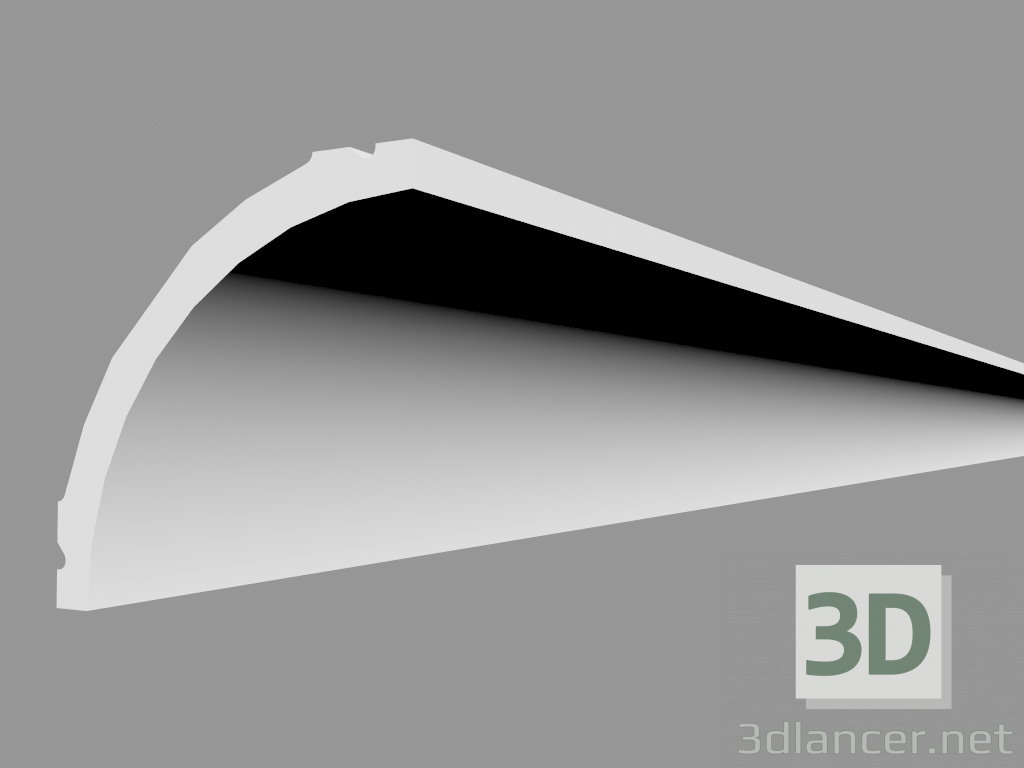 3D modeli Korniş C240 ​​(200 x 8 x 8 cm) - önizleme