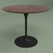 3d модель Обідній стіл Tulip Wood II (чорний, горіх) – превью