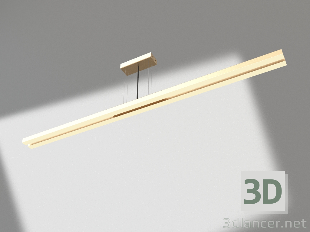 3d модель Підвісний світильник 011 – превью