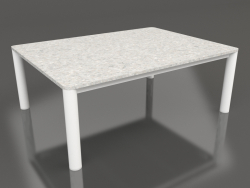 Coffee table 70×94 (White, DEKTON Sirocco)