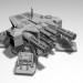Pesada torreta defensiva 3D modelo Compro - render