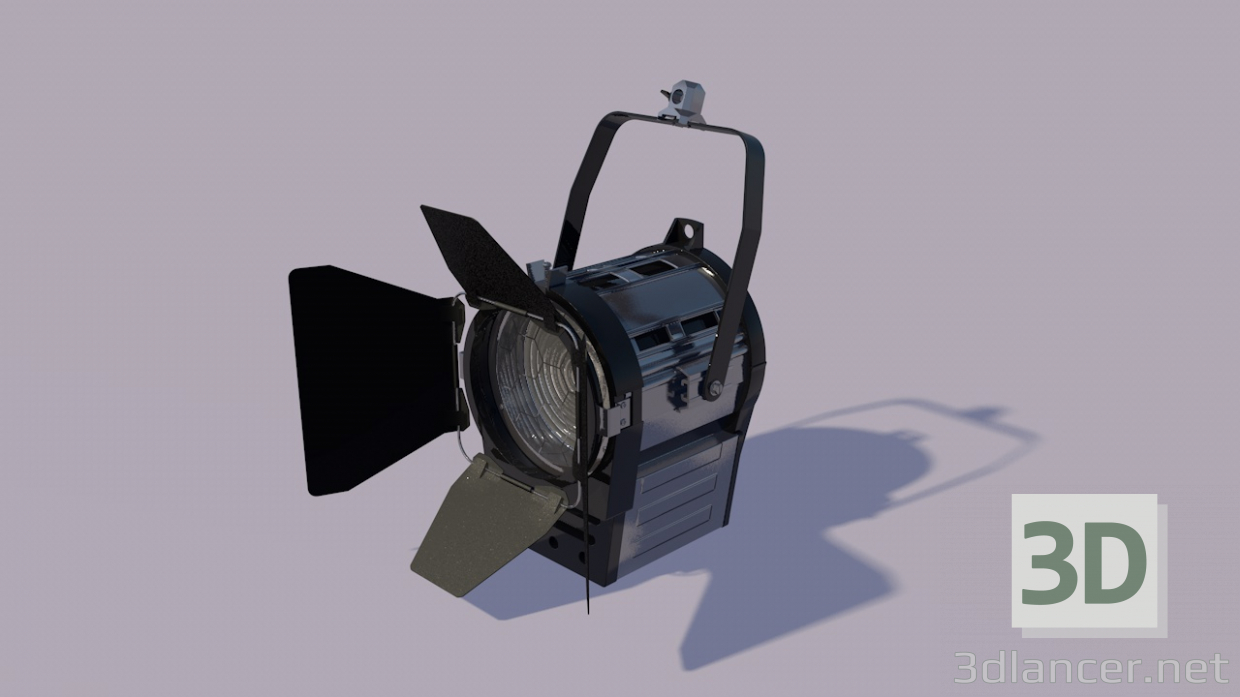 3d model Fresnel Light - preview