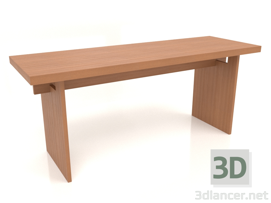 modello 3D Tavolo da lavoro RT 13 (1800x600x750, rosso legno) - anteprima