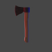 3d Ax (from the real world (normal)) model buy - render