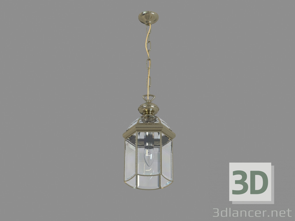 3d модель Подвесной светильник A6501SP-1AB – превью