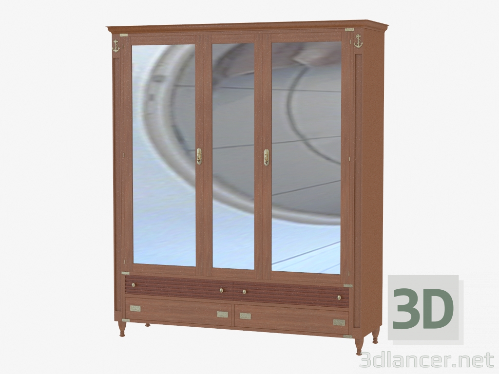 3d model Sideboard in the nautical style - preview