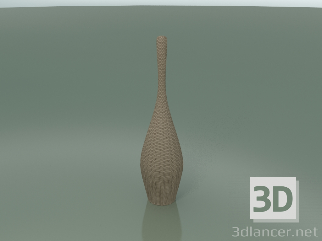 modello 3D Lampada da terra (Bolla S, Naturale) - anteprima