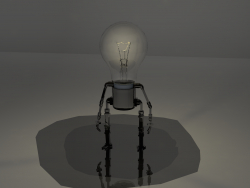 Robô de lâmpada