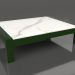 3d model Coffee table (Bottle green, DEKTON Aura) - preview