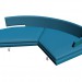 3D Modell Sofa 2-AR315CD - Vorschau