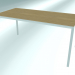 modèle 3D Table de bureau rectangulaire FRAME (P12 160X80 Н74) - preview
