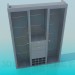 3d model Cabinet with glass shelves - preview