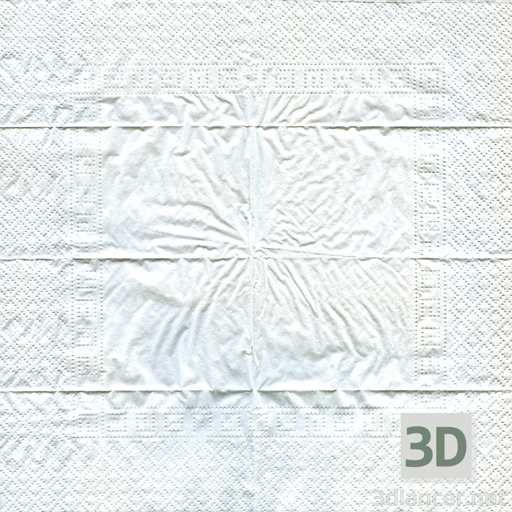 Napkin buy texture for 3d max