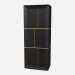 3d model Wood cabinet Art Deco Rigoletto Z01 - preview