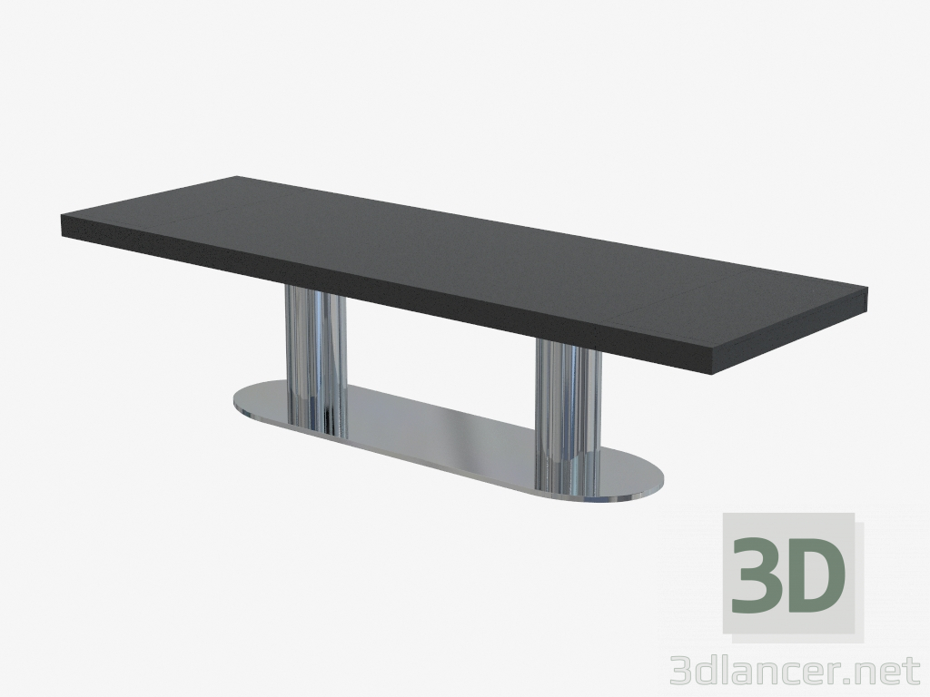 3D modeli Yemek masası DOUGLAS tablo (2800h1200 H760) - önizleme