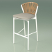 3d model Bar stool 150 (Metal Milk, Polyurethane Resin Gray) - preview