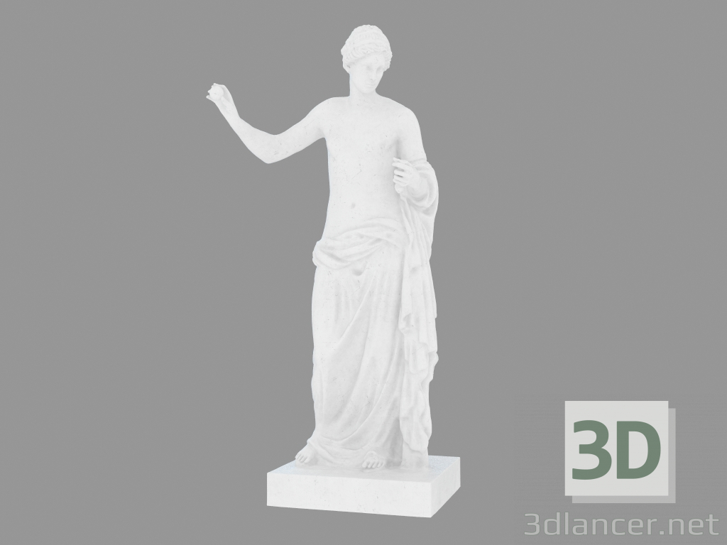 modello 3D Scultura in marmo Venus d'Arles - anteprima