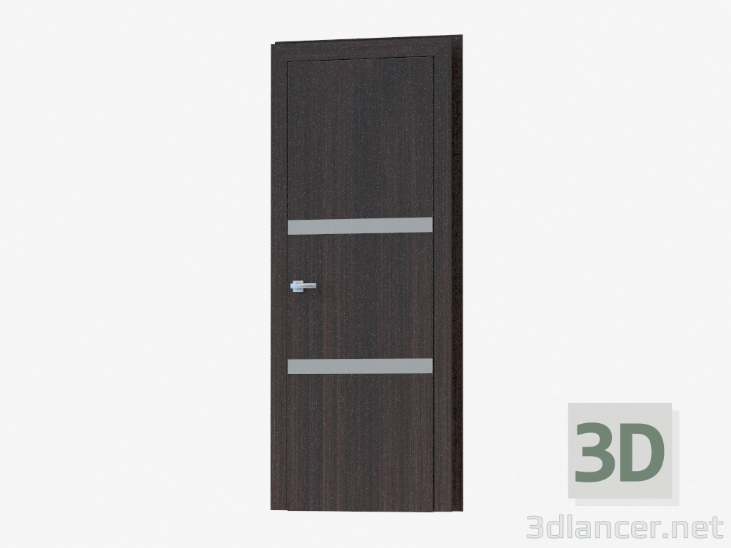3 डी मॉडल इंटररूम दरवाजा (19.30 सिल्वर मैट) - पूर्वावलोकन