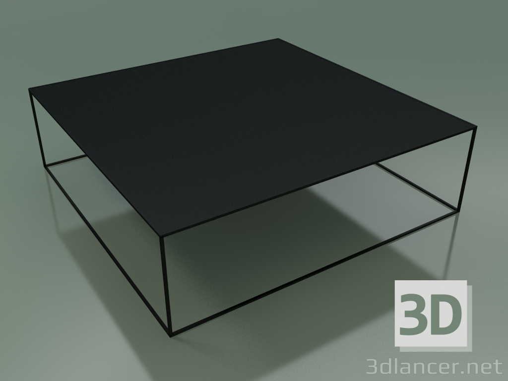 modello 3D Tavolino quadrato (H 40 cm, 140x140 cm) - anteprima