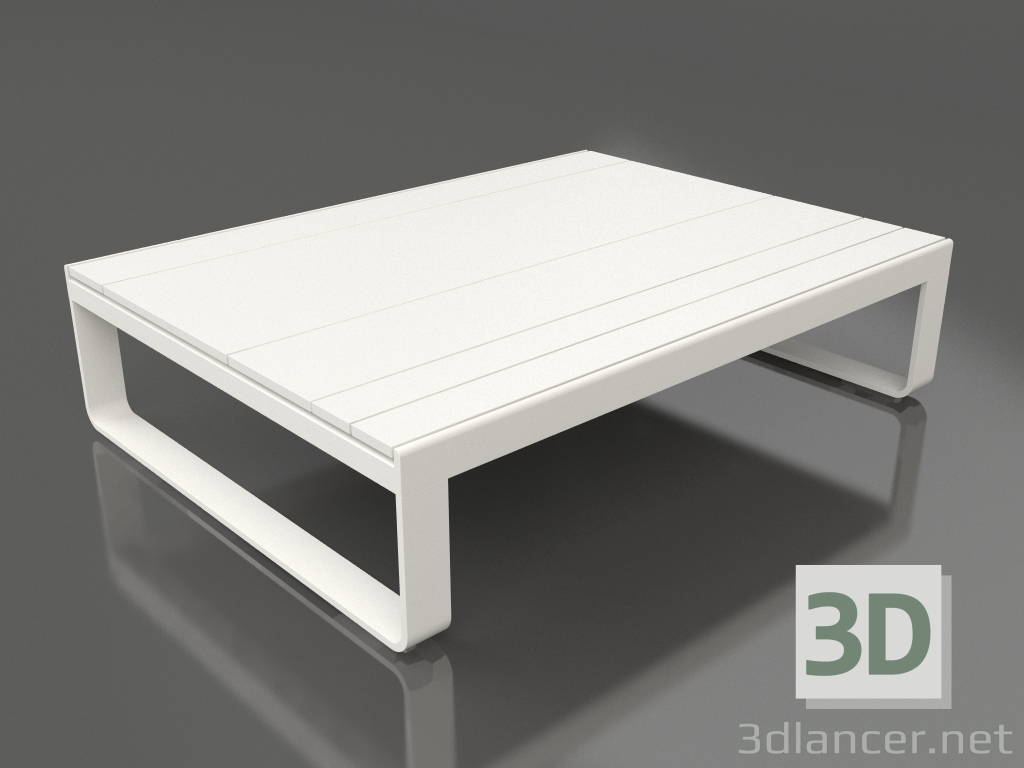 3 डी मॉडल कॉफी टेबल 120 (सफेद पॉलीथीन, एगेट ग्रे) - पूर्वावलोकन
