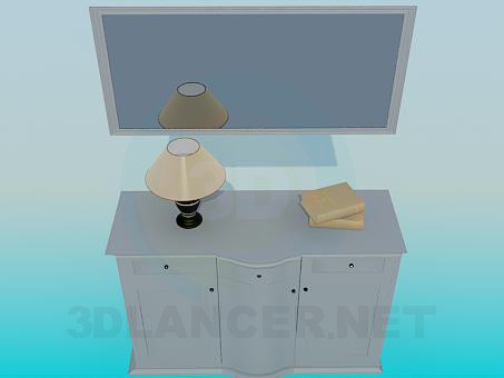 3d model Dresser - vista previa