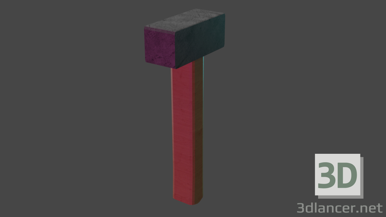 modèle 3D de Sledgehammer (de notre monde) acheter - rendu