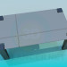modèle 3D Table de style High-Tech - preview