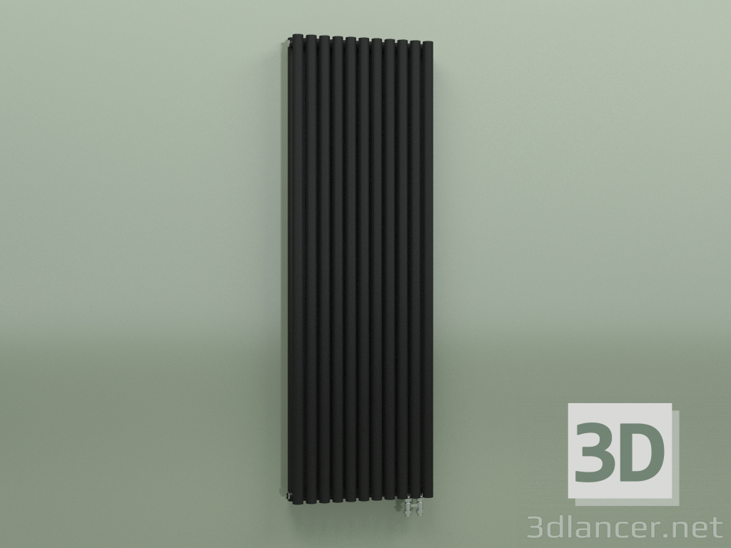 3 डी मॉडल रेडिएटर हार्मनी A40 2 (1818x575, काला) - पूर्वावलोकन