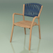 3d model Chair 161 (Teak, Belt Blue) - preview