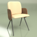 3d model Chair Isla (beige, walnut) - preview