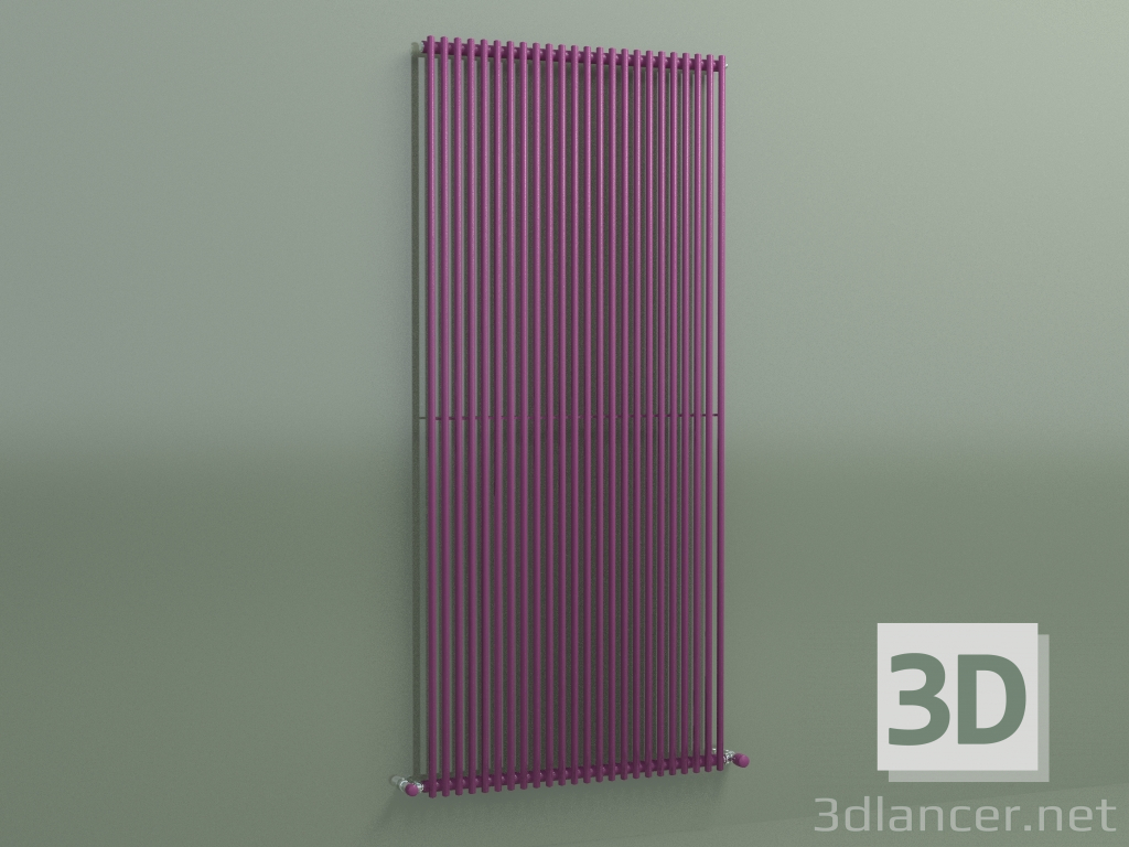 modèle 3D Radiateur vertical ARPA 1 (1820 24EL, transport violet RAL 4006) - preview