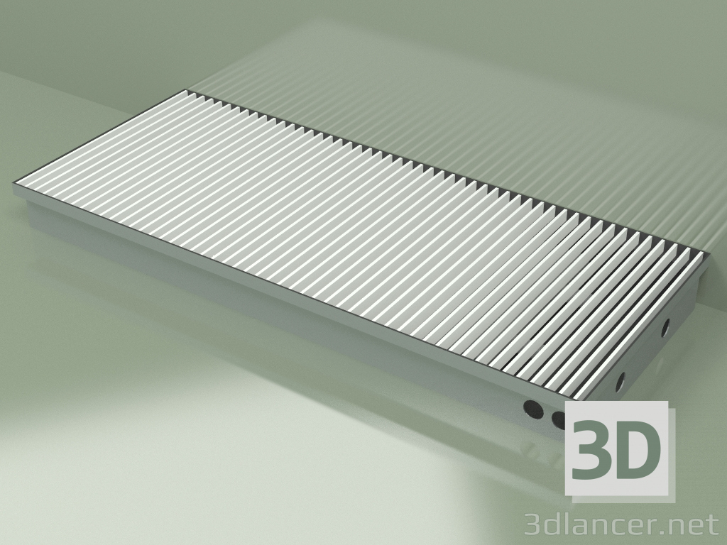 modèle 3D Convecteur gainable - Aquilo FMK (420x1000x90, RAL 9016) - preview
