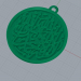 3D Shahada kolye modeli satın - render