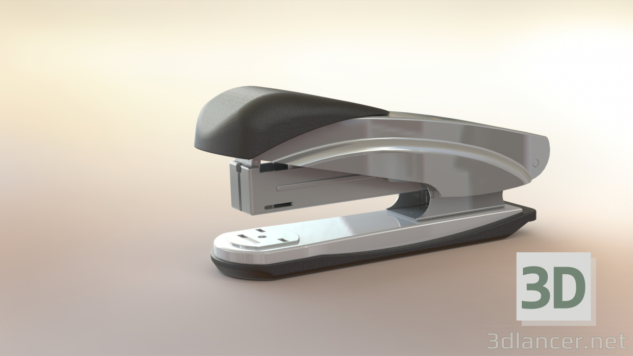 3d model paper stapler - preview