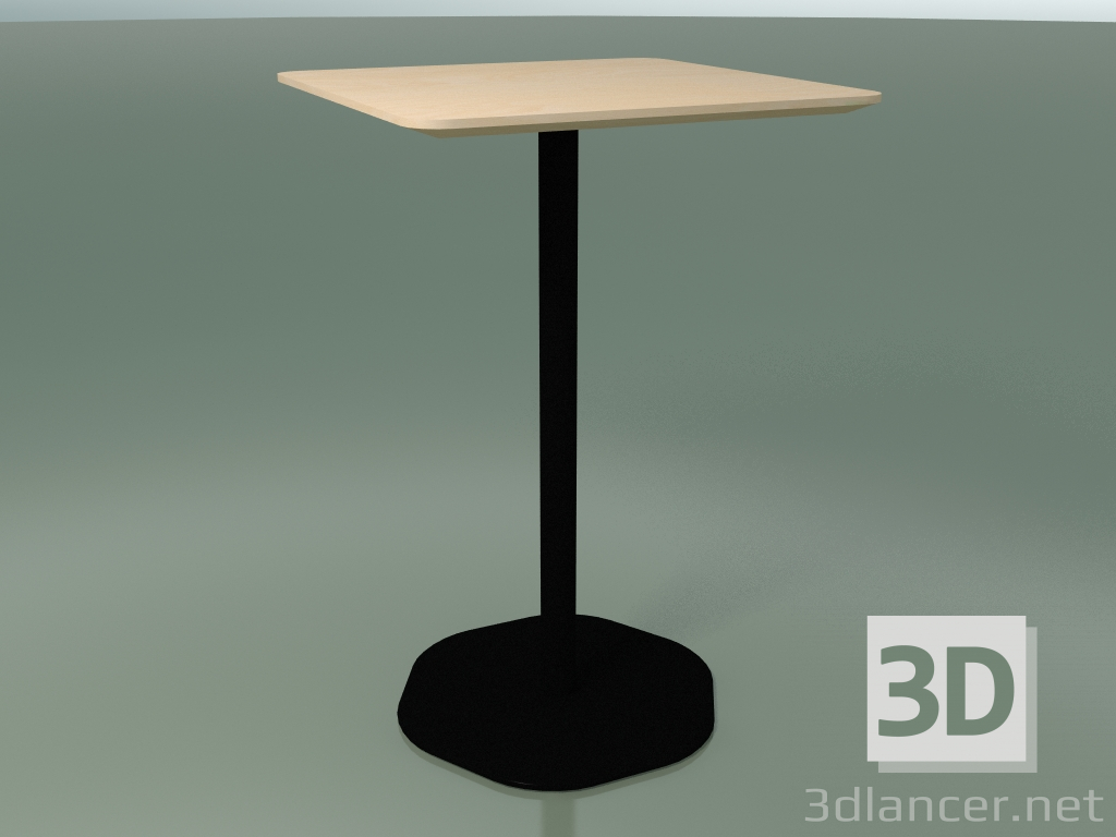 3D Modell Quadratischer Tisch Sechseck (421-359, 70x70 cm) - Vorschau