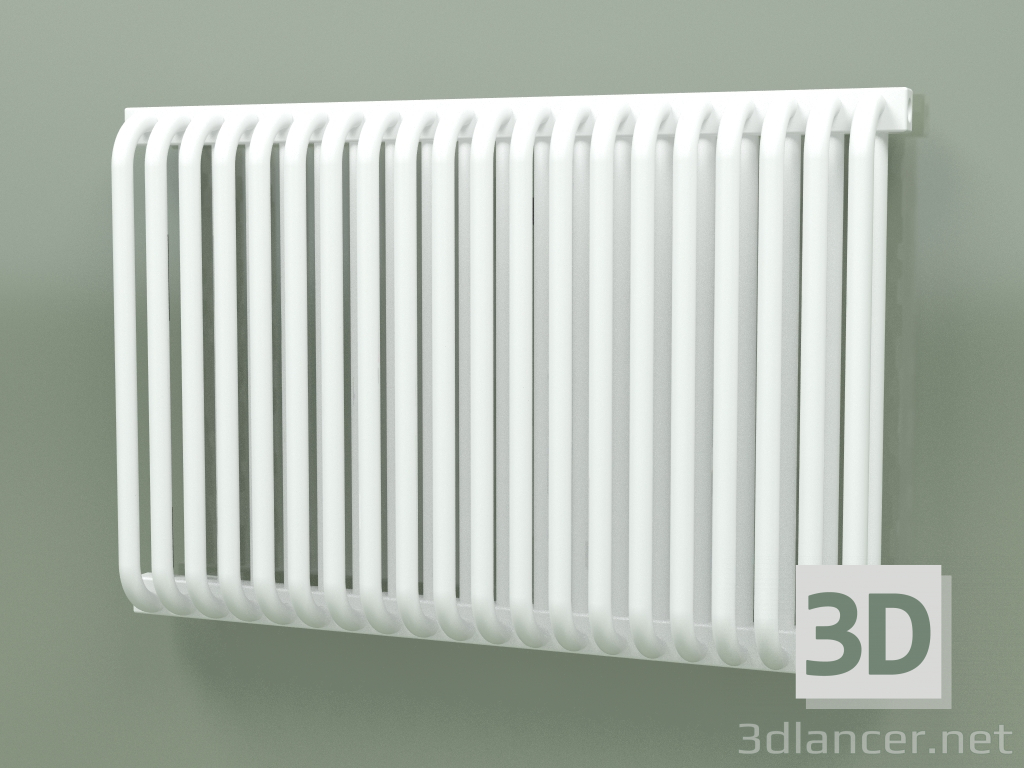 3d model Barra de toalla con calefacción Delfin (WGDLF054082-VL-K3, 540х820 mm) - vista previa