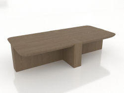 Rechteckiger Couchtisch PIETRA SQUARE
