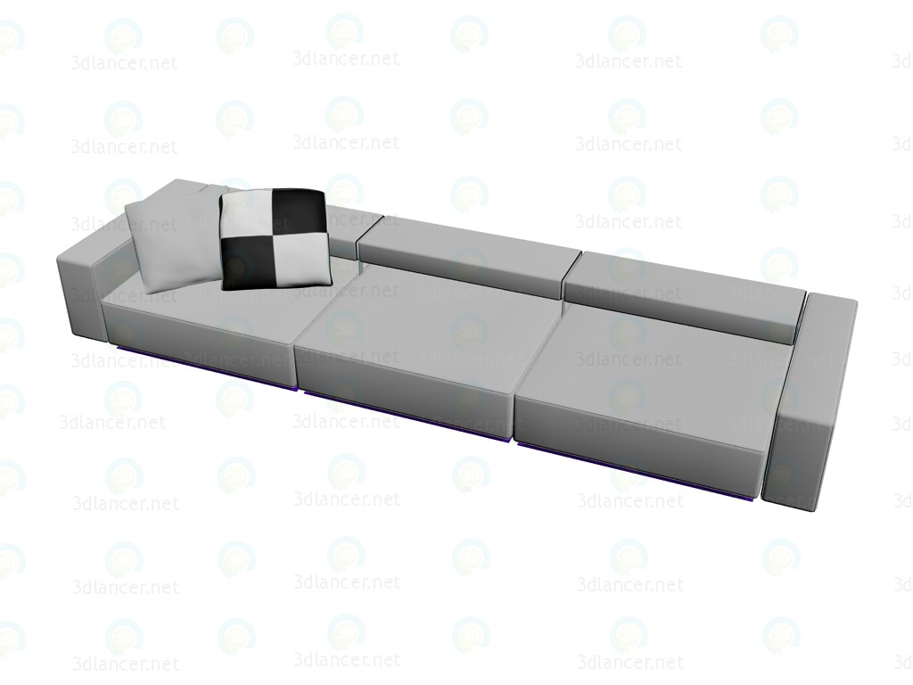 3 डी मॉडल सोफा AN412 - पूर्वावलोकन