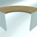3D Modell Tisch modular eckig PANCO (H74) - Vorschau