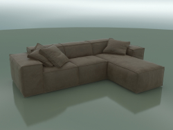 Corner sofa with chaise lounge Melia (3000 x 2100 x 760, 300ME-210-CR)