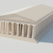 Partenón 3D modelo Compro - render