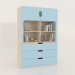 3d model Bookcase-chest MODE K (DBDKAA) - preview